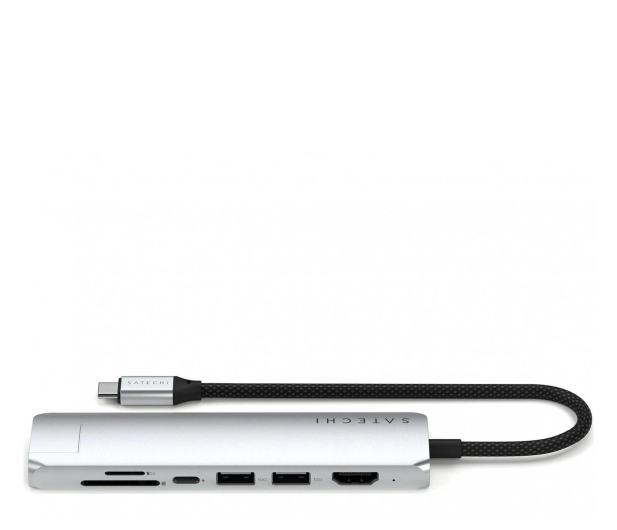 Satechi 7-in-1 USB-C Slim Multiport Adapter with Ethernet STP7SS - 1348974 - zdjęcie 3